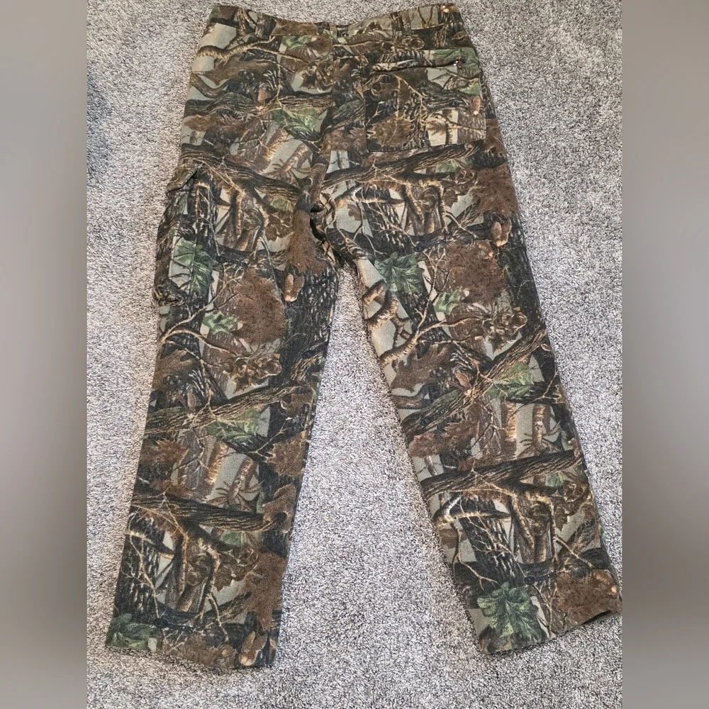 Cabela's Mid Season Fleece / Lined Camouflage Cargo Pants- Size 38 REG